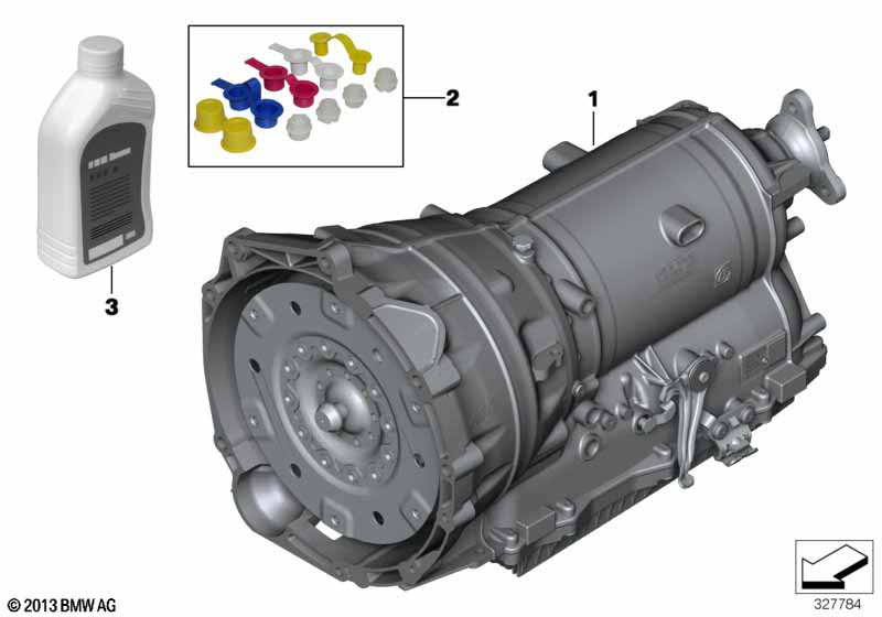 Automatische transmissie GA8HP70Z