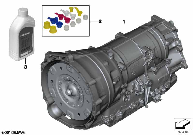 Automatische bak GA8HP70Z - 4WD