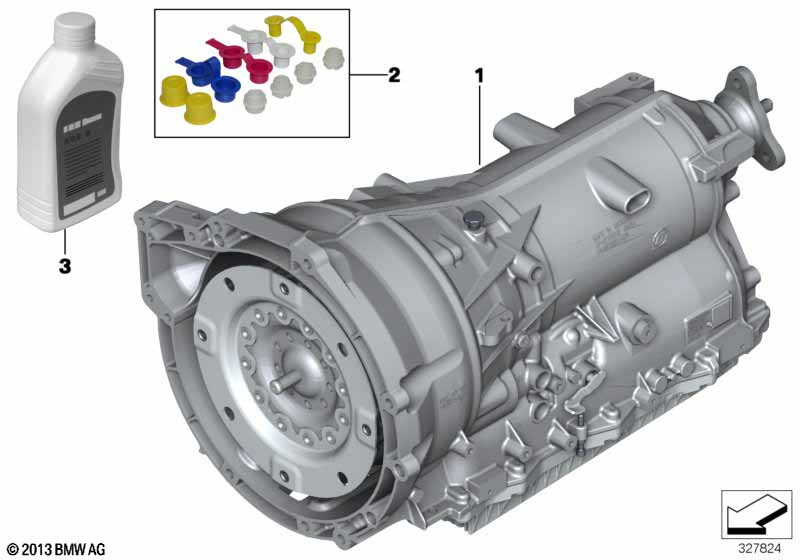 Automatische transmissie GA8HP45Z