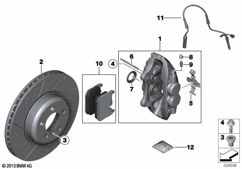 Voorrem-remblokken-power kit