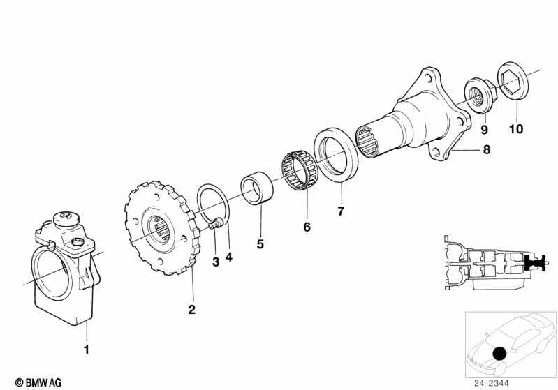 ZF 4hp22/24-h afdrijving