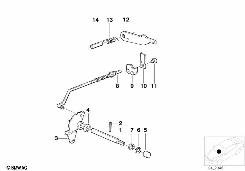 ZF 4hp22/24-EH schakeling/parkeerafsluit