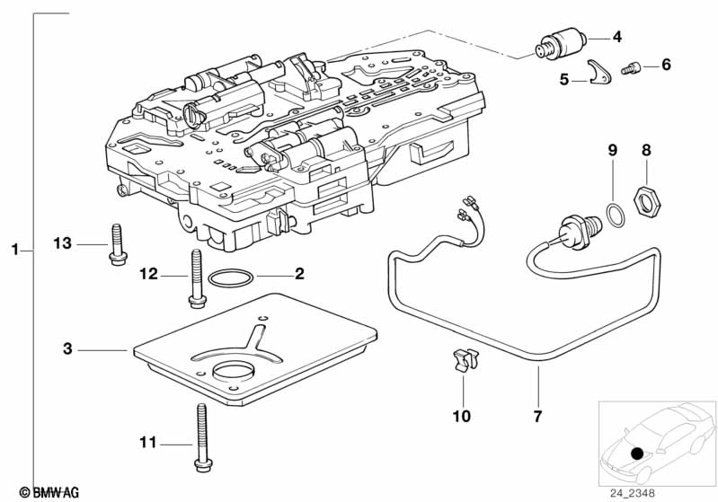 ZF 4h22/24-h schakelbrein+aanbouwdelen