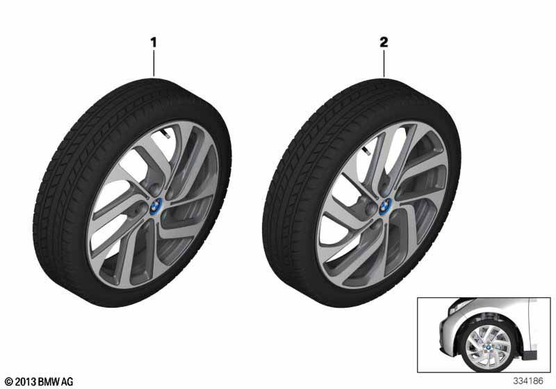 Compl.winterwiel turbinestijl 428 - 19"