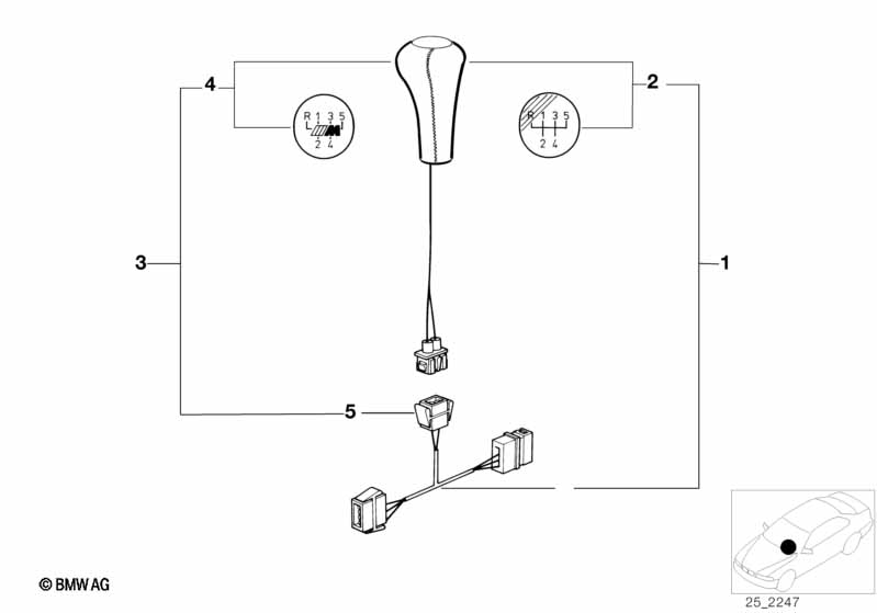 Extra set, schakelknop leer verlicht