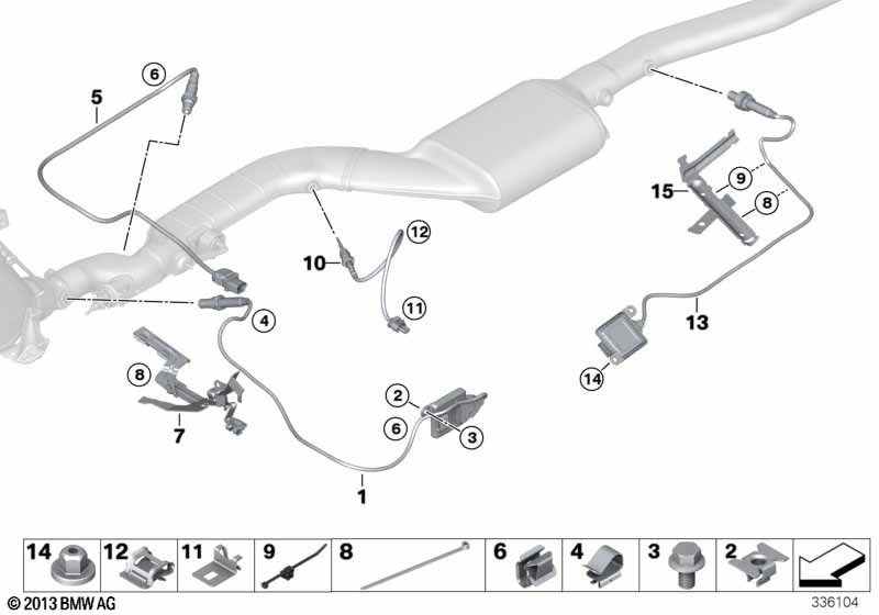 Uitlaatgassensoren / sonde NOX / SCR