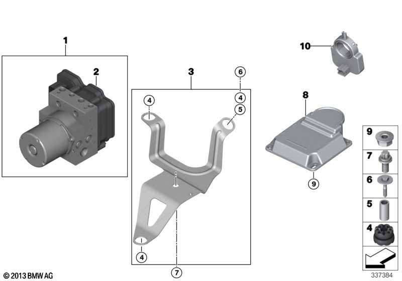 Hydroaggreg.DXC/bevestiging/sensor