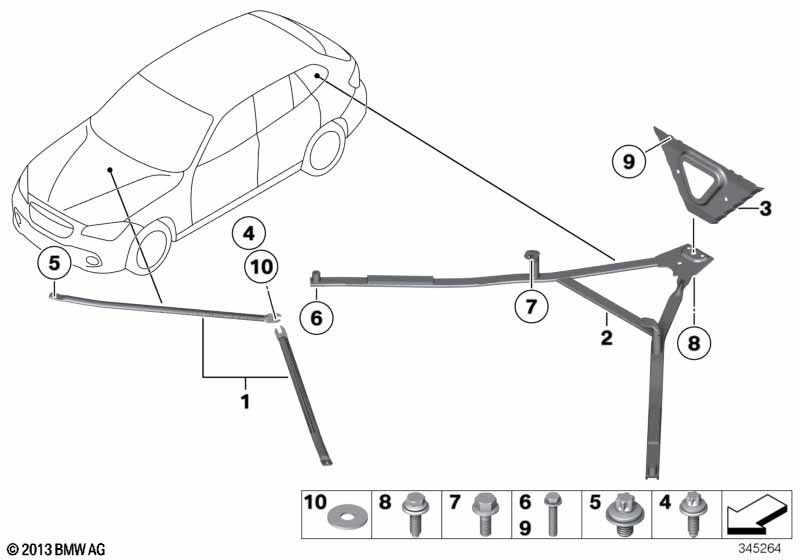 Versterking carrosserie