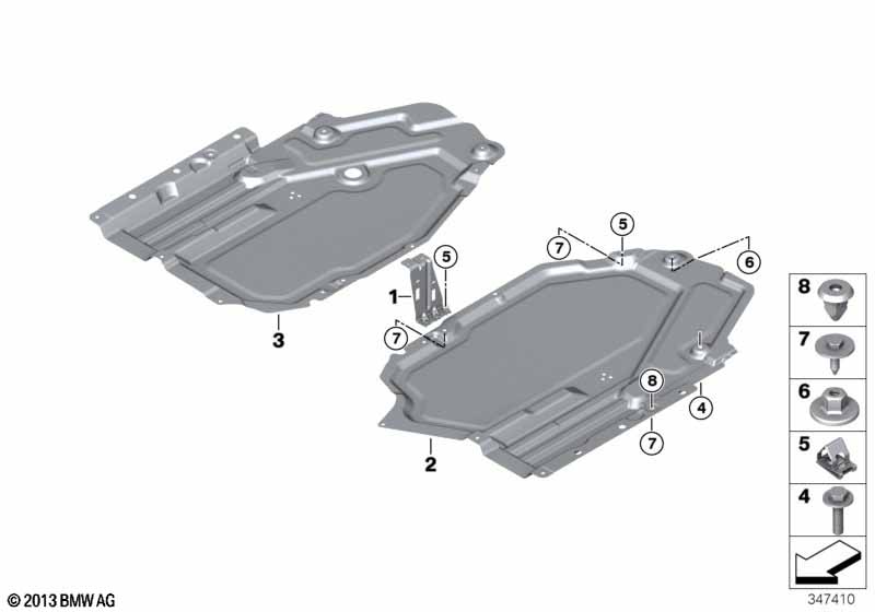 Onderbodembekleding achter