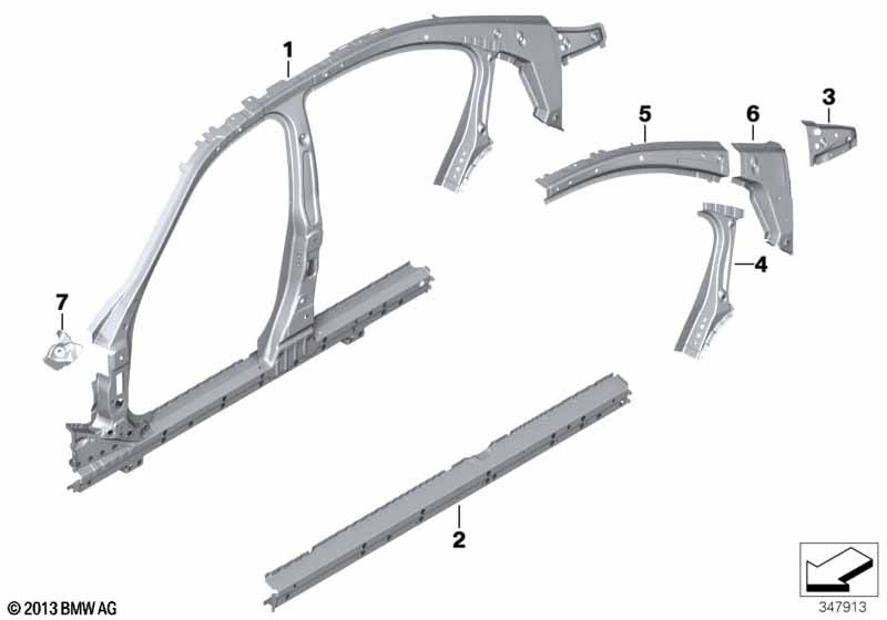 Binnenframe midden