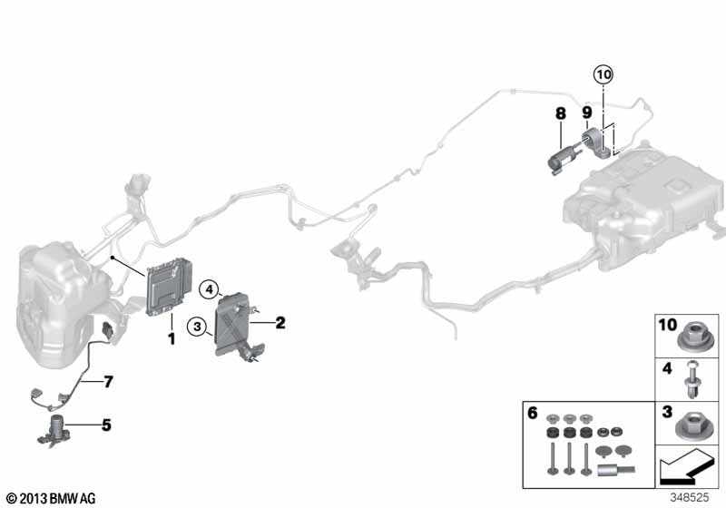 SCR elektronische onderdelen