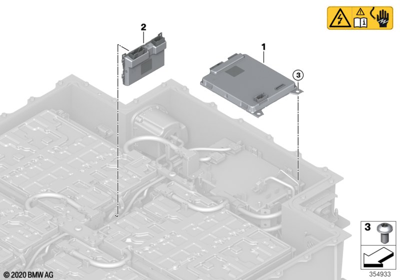 Regeleenheden hoogvoltage accueenheid