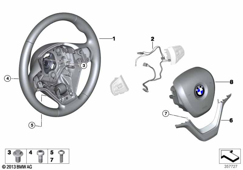 Sportstuurwiel airbag