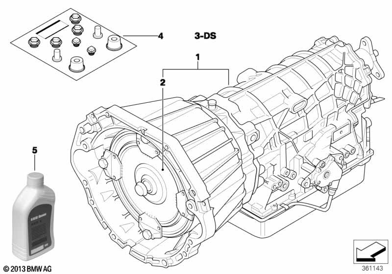 Automatische transmissie A5S440Z