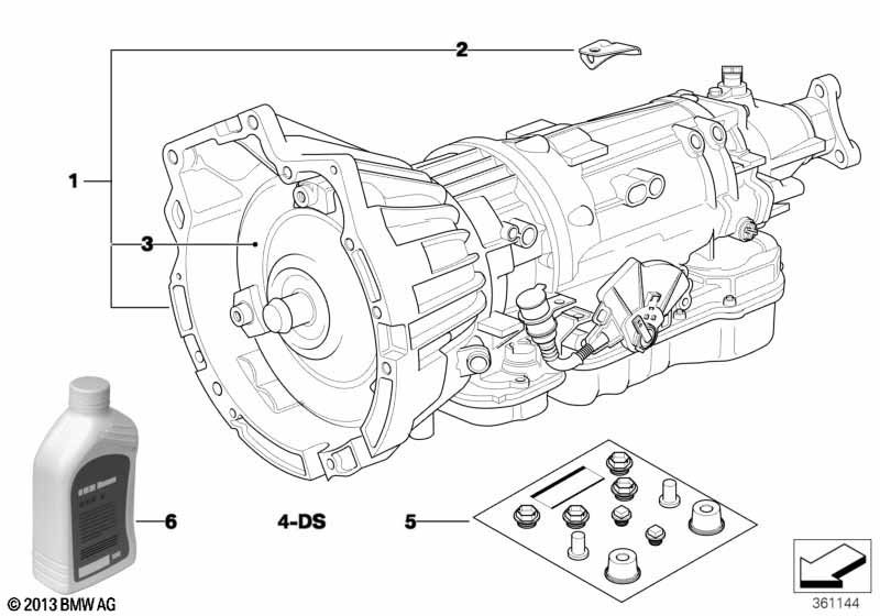 Automatische transmissie A4S310R