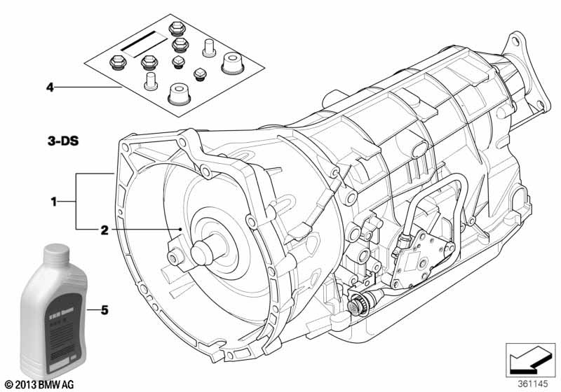 Automatische transmissie A5S325Z