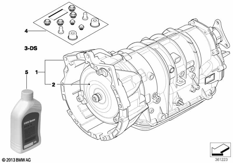 Automatische transmissie A4S200R