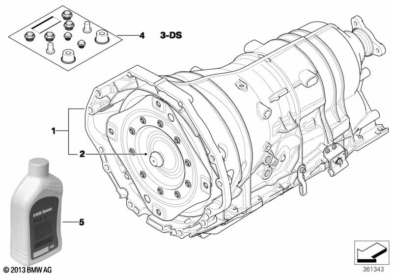 Automatische transmissie GA6HP26Z