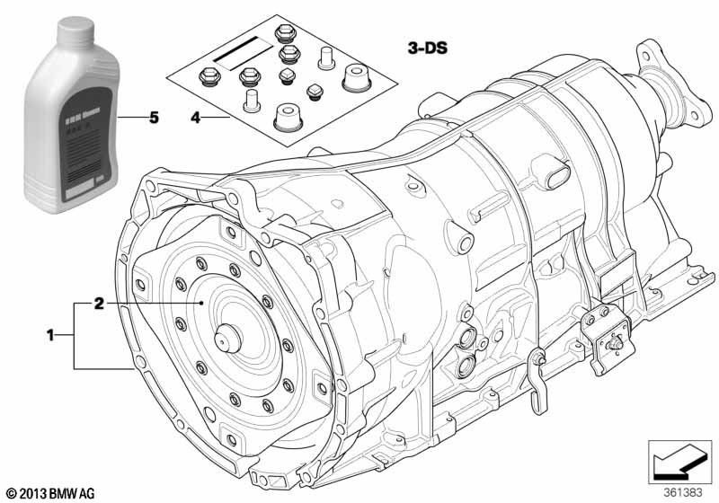 Automatische transmissie GA6HP26Z