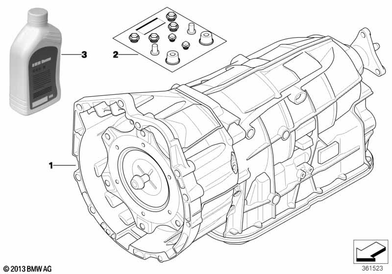 Automatische transmissie GA6L45R