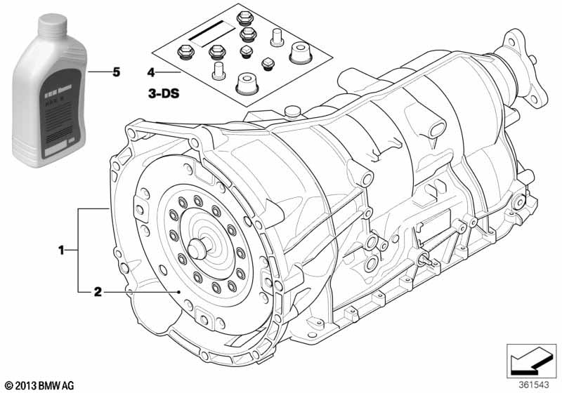 Automatische transmissie GA6HP19Z