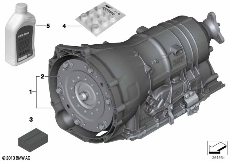 Automatische transmissie GA6HP26Z