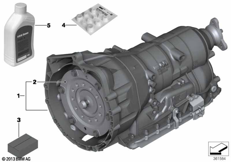 Automatische transmissie GA6HP19Z