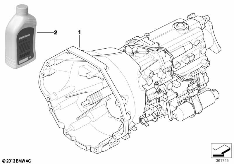 Handgesch.versnellingsbak GS6S53BZ (SMG)