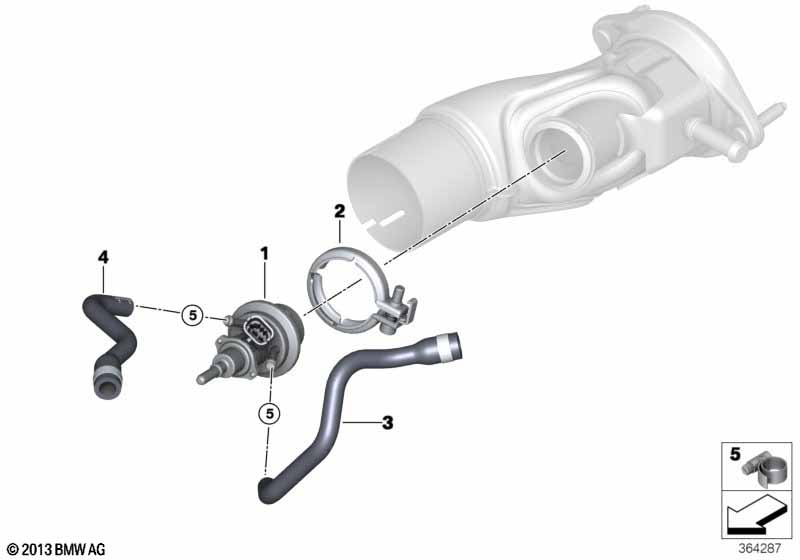 SCR-doseermodule / aanbouwdelen