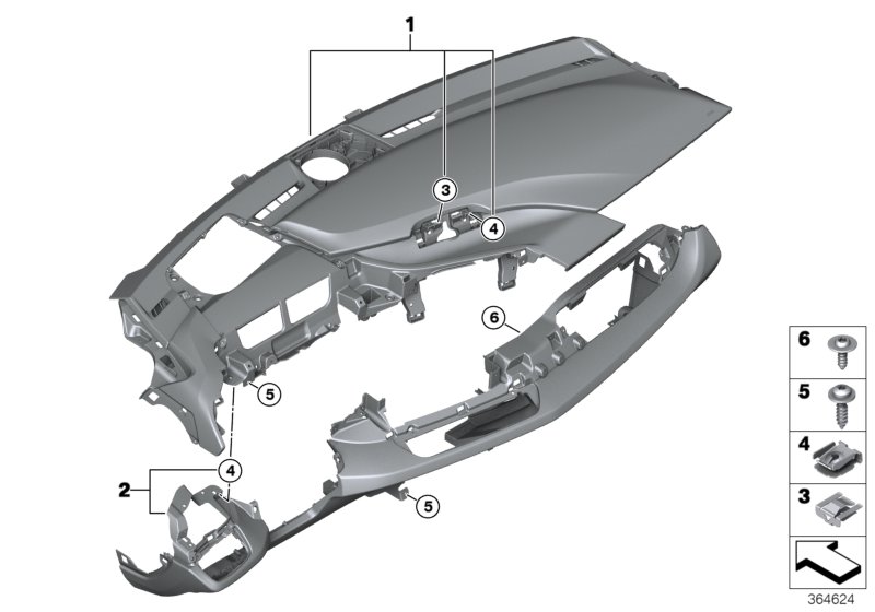 Bekleding instrumentenpaneel