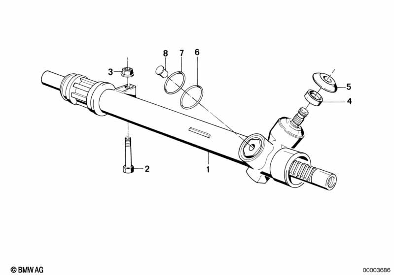 Besturing mechanisch