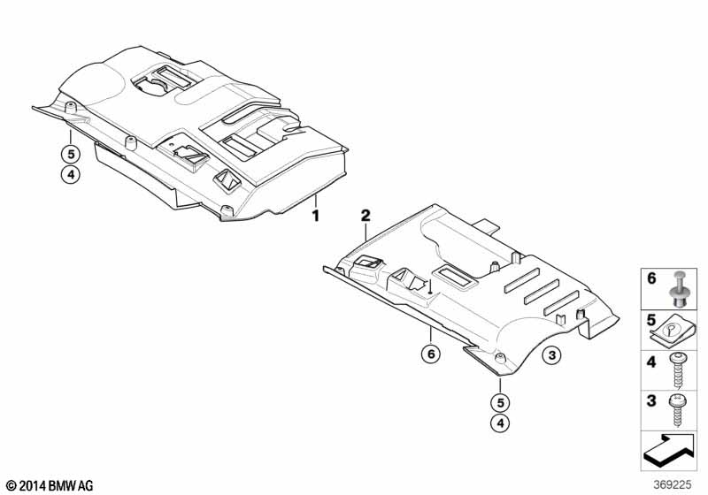 Bekleding instrumentenpaneel onder