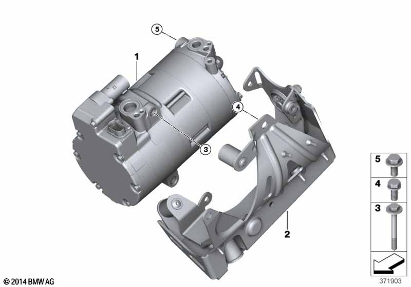 Elektrische aircocompressor