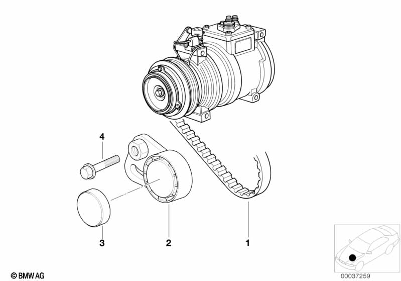 Poly-v-riem / spaninrichting