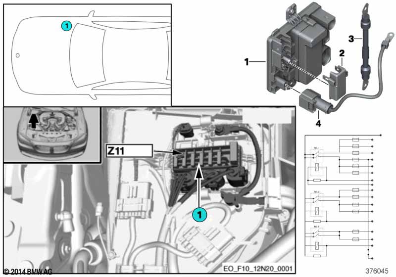 Ge�ntegreerde voedingsmodule Z11