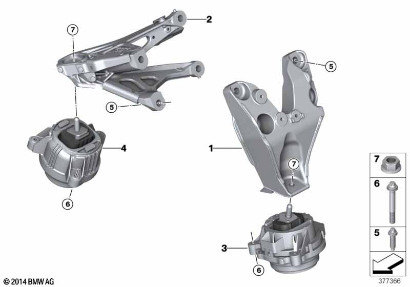 Motorophanging