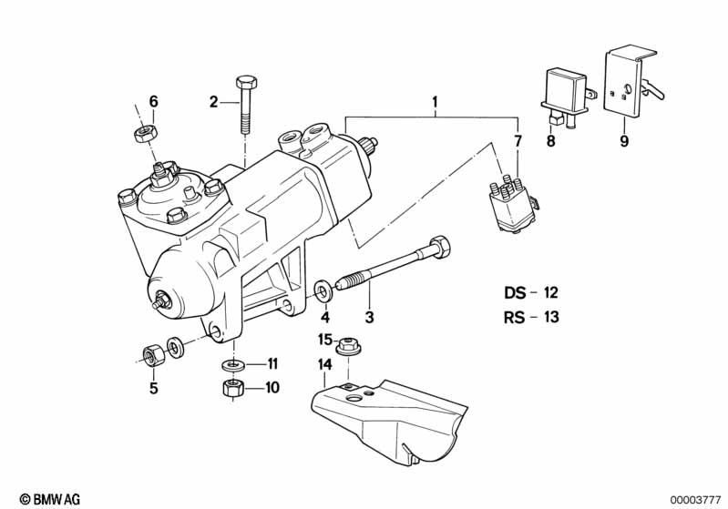 Hydro-besturing-servotronic