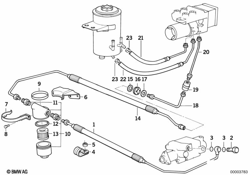 Hydraulische leidingen ASC+T