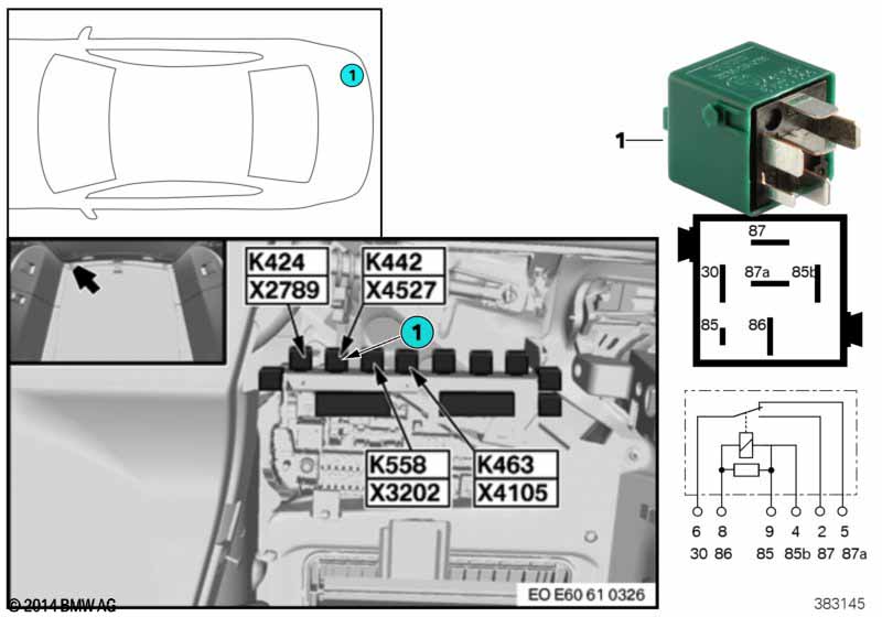 Relais mobilofoon K442