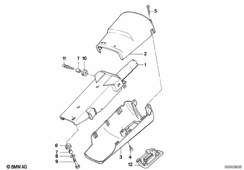 Stuurkolom-stuurstang/bekleding