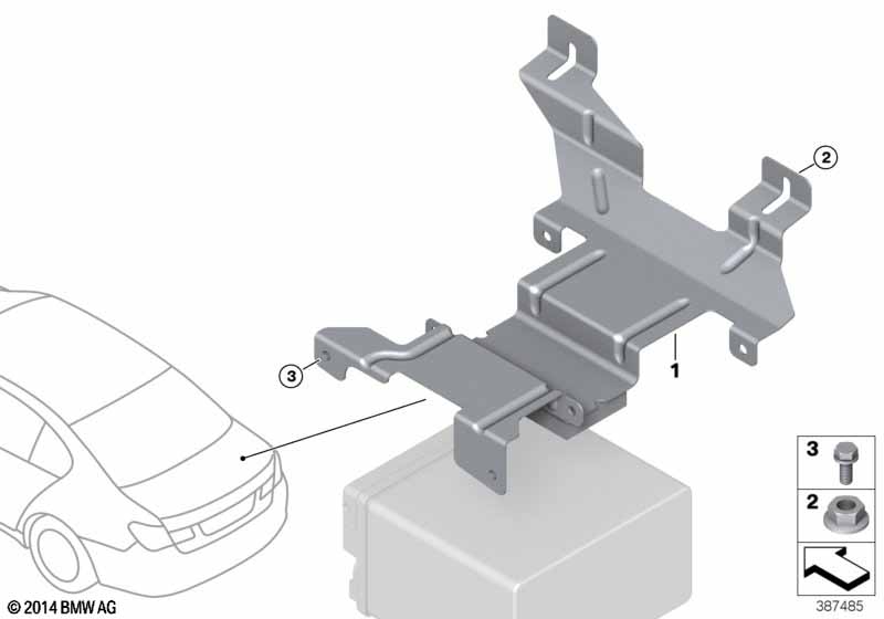 Bevestiging extra batterij