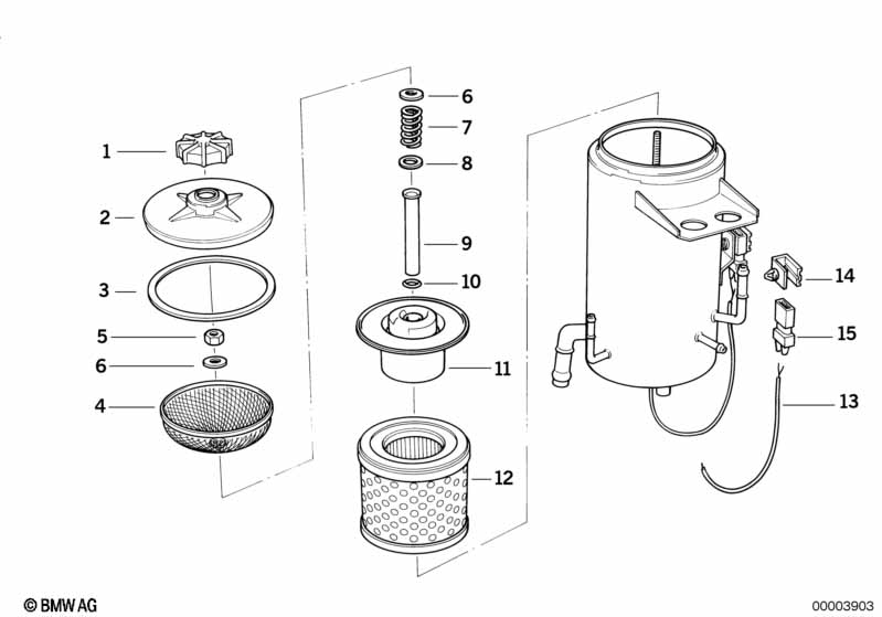 Oliehuis ASC+T/onderdelen