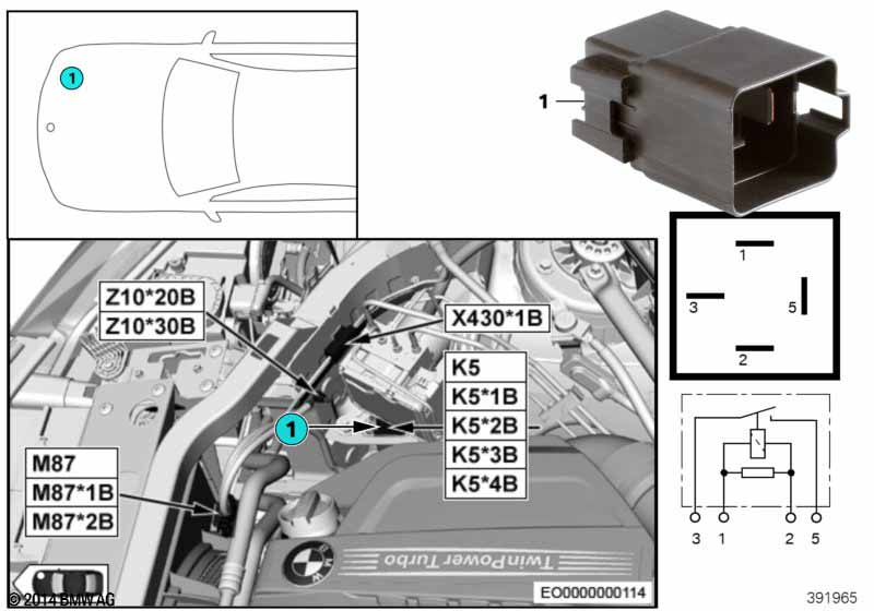 Rel. elektr. vent. motor 400/600W K5