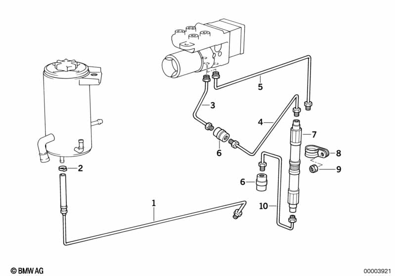 Hydraulische leidingen ASC+T