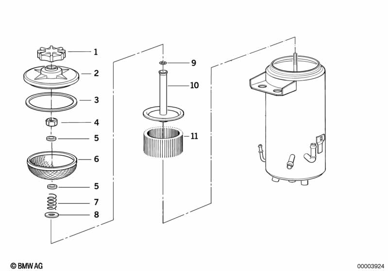 Oliehuis ASC+T/onderdelen