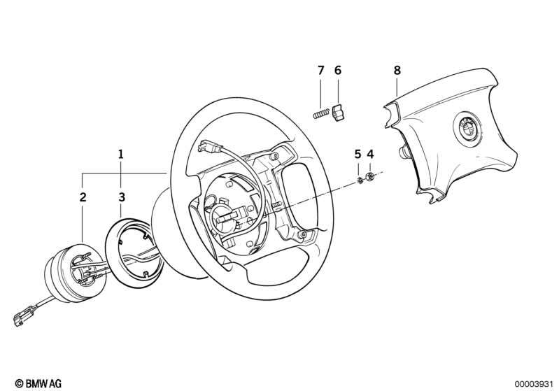 Stuurwiel airbag