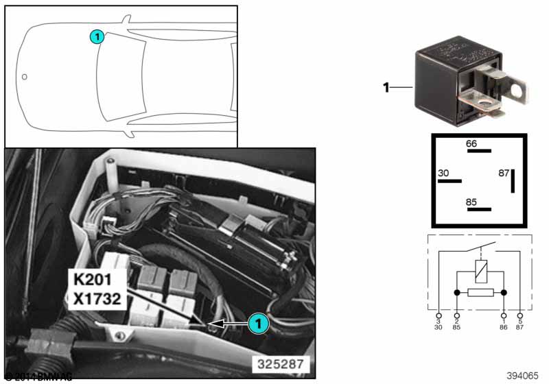 Relais extra ventilateur stand 3 K201