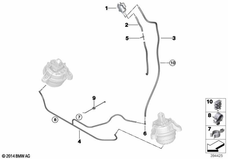 Vacu�mregeling-motorsteun