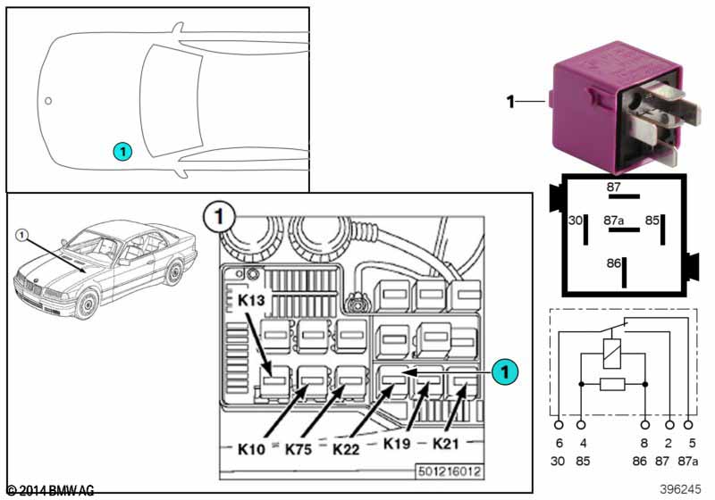 Relais extra ventilateur stand 2 K22