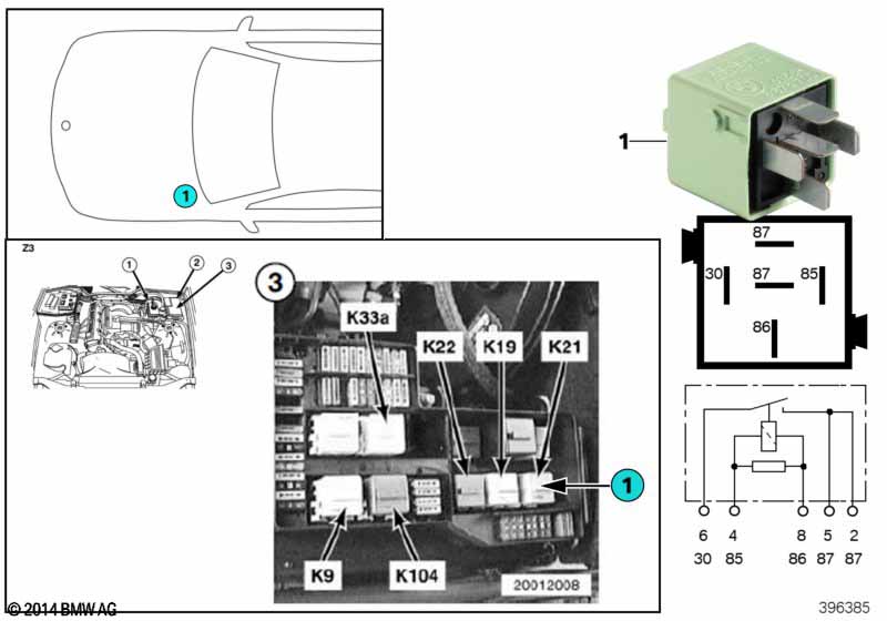 Relais extra ventilateur stand 1 K21